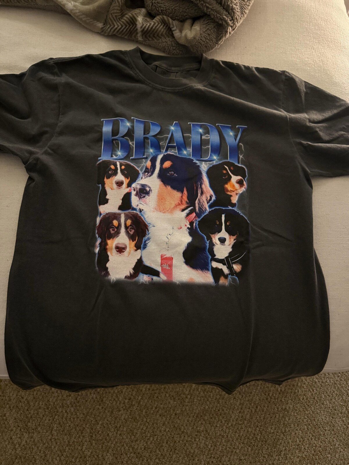 A custom bootleg shirt made by a customer