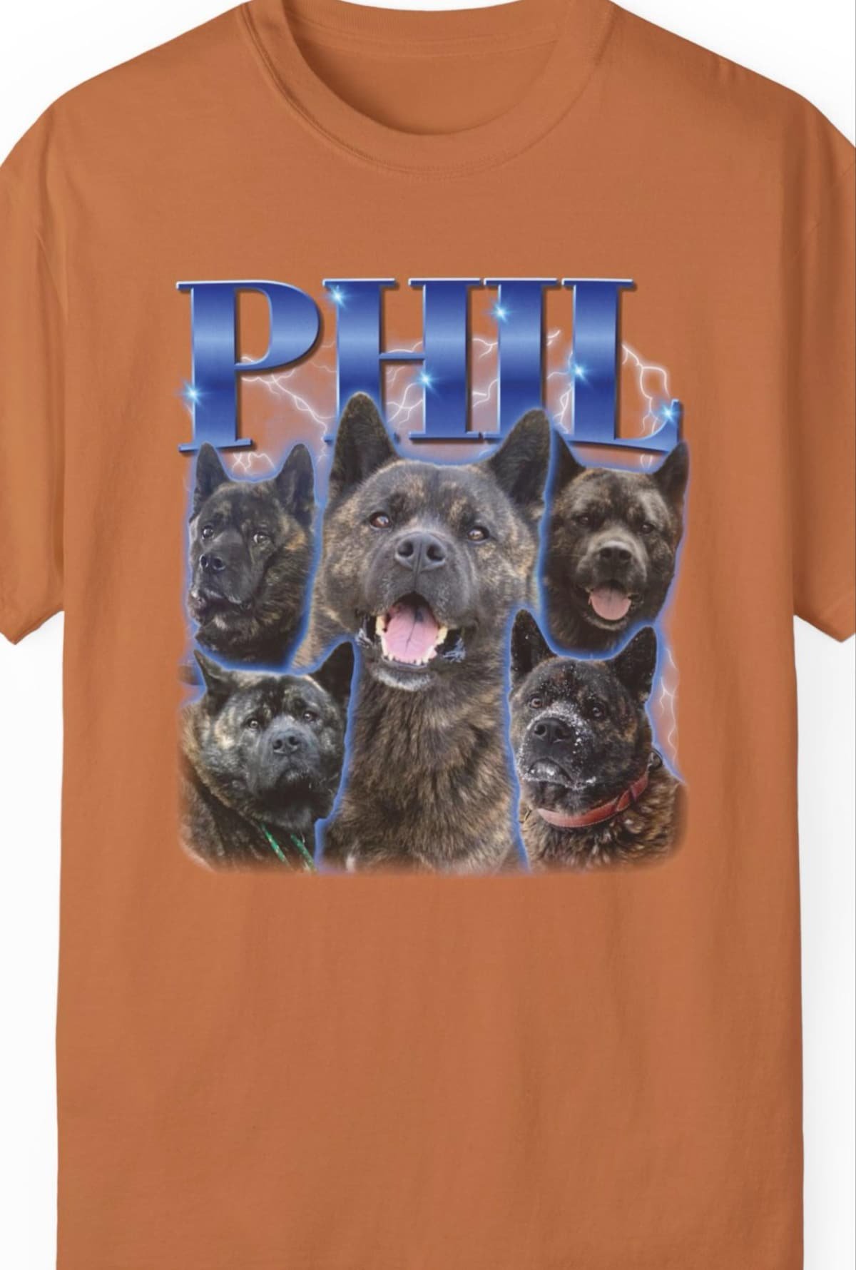 A custom bootleg shirt made by a customer