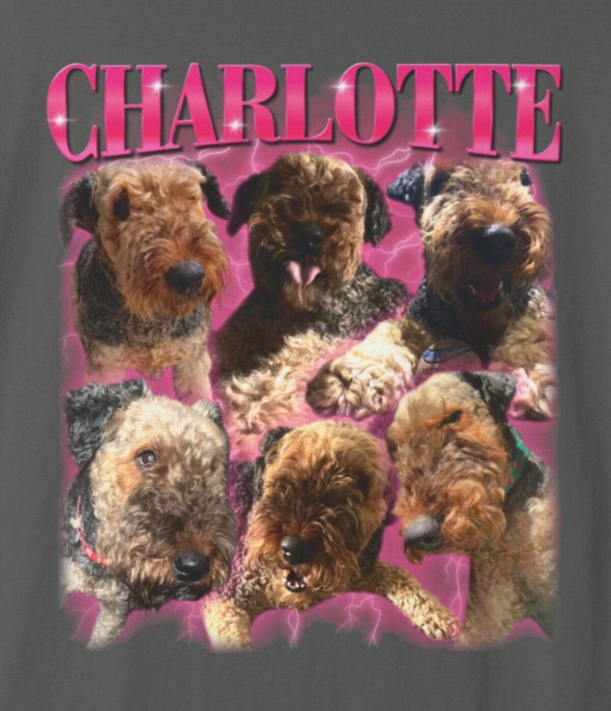 A custom bootleg shirt made by a customer